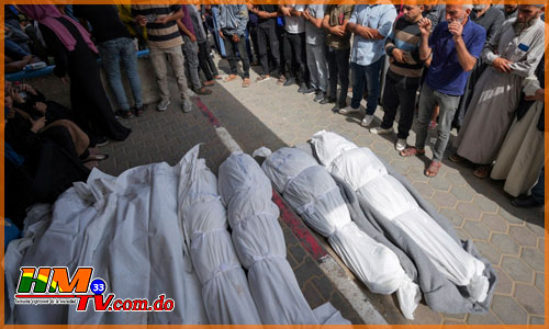 Mueren 27 en un ataque aéreo israelí en el centro de Gaza