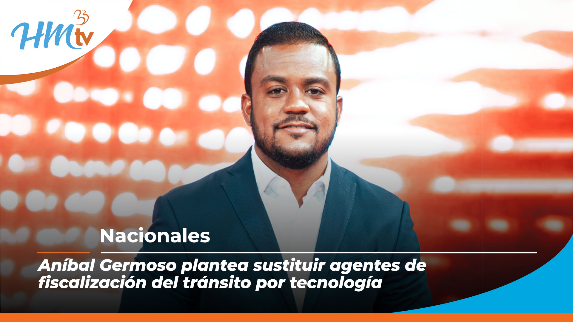 Aníbal Germoso plantea sustituir agentes de fiscalización del tránsito por tecnología