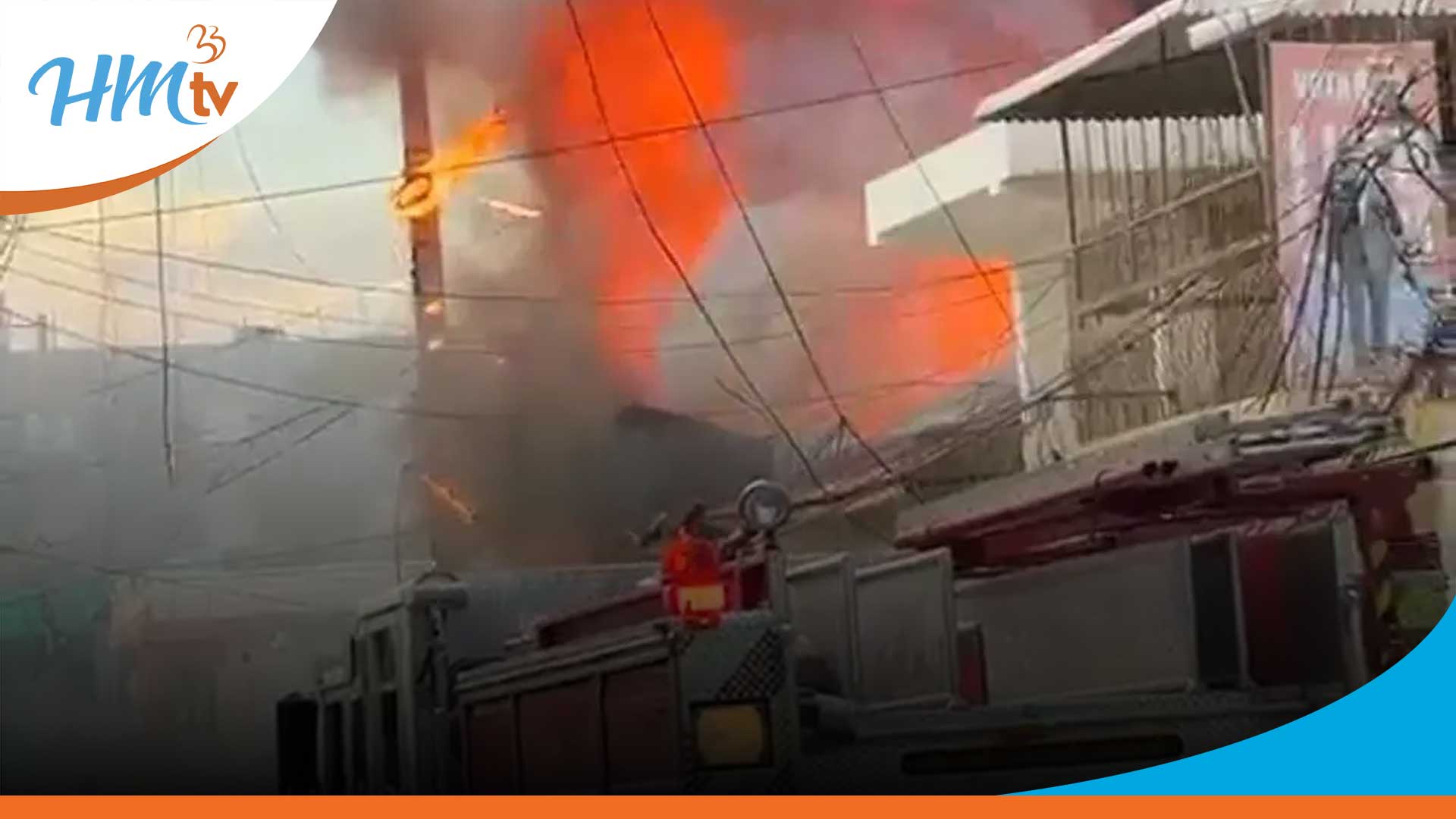 Cinco viviendas se reducen a cenizas en Pueblo Nuevo
