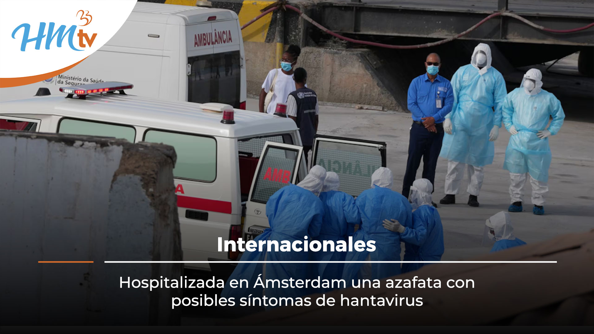 Hospitalizada en Ámsterdam una azafata con posibles síntomas de hantavirus