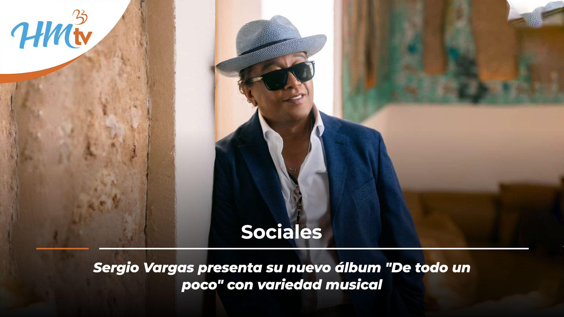 Sergio Vargas presenta su nuevo álbum "De todo un poco" con variedad musical