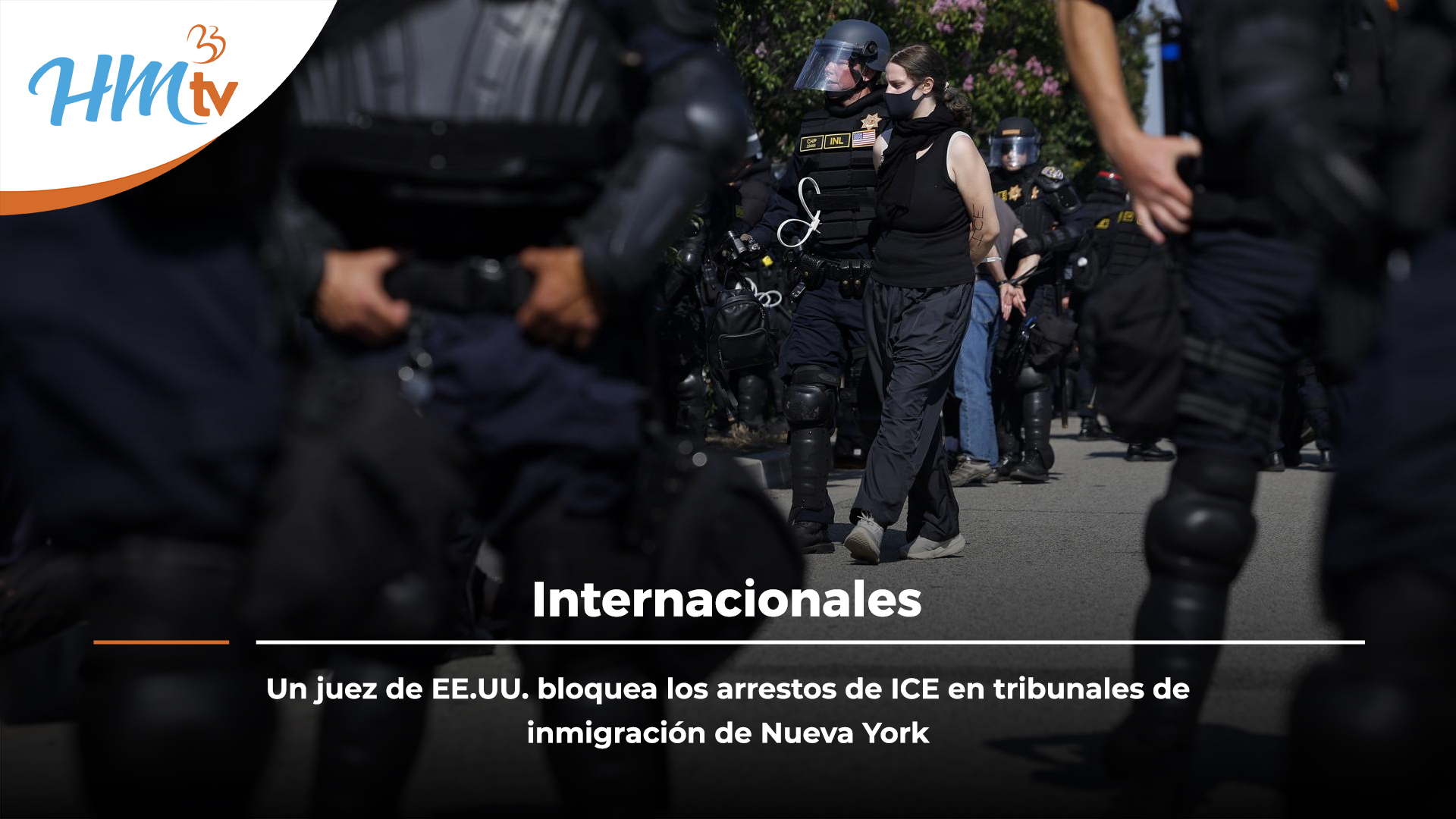 Un juez de EE.UU. bloquea los arrestos de ICE en tribunales de inmigración de Nueva York